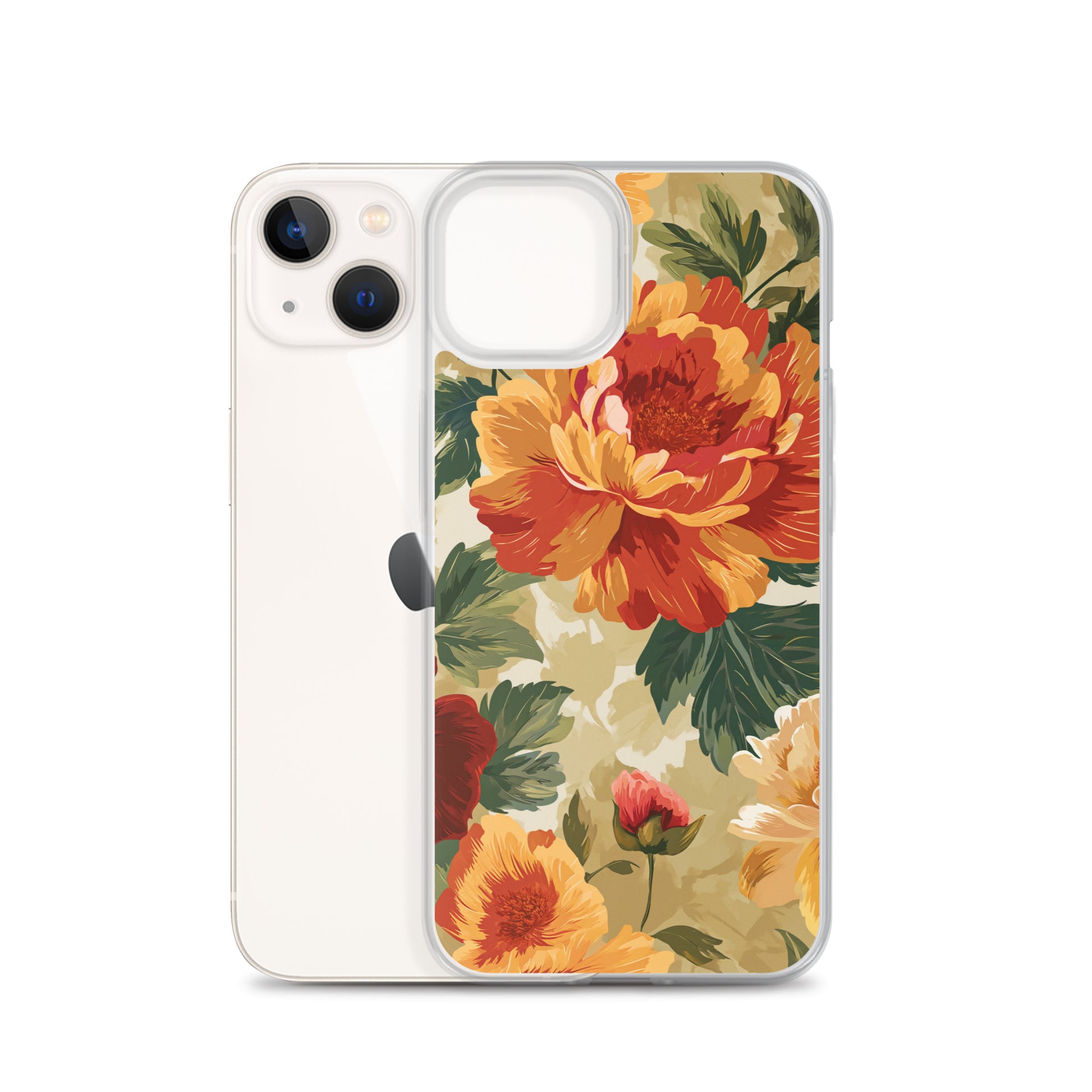 Flower Angel Clear Case for iPhone®