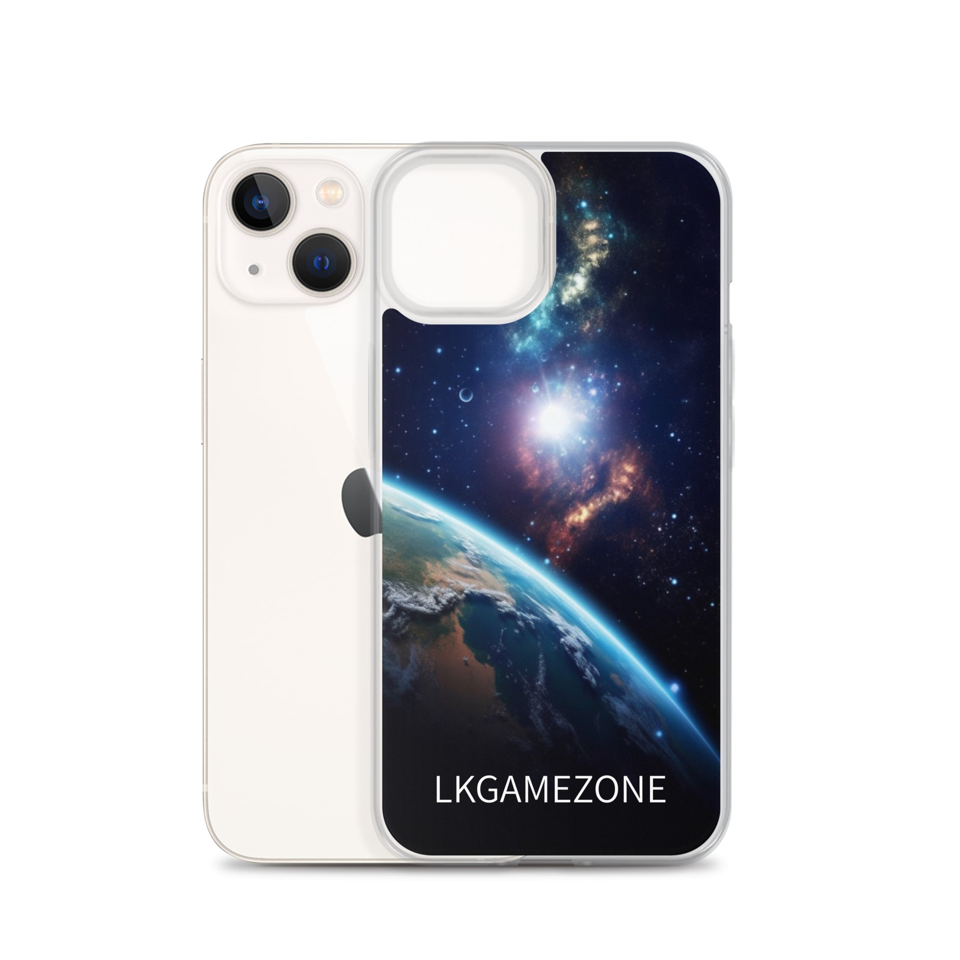 LKGAMEZONE GALAXY Clear Case for iPhone®