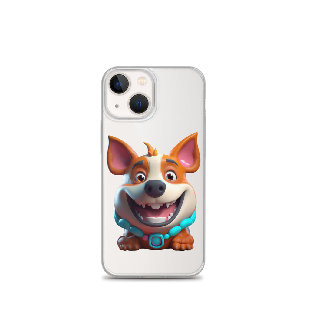 Cartoon Dog A Clear Case for iPhone®