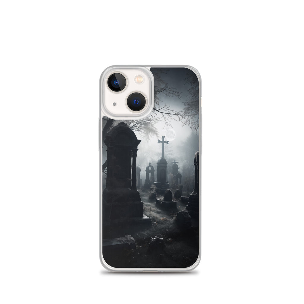 Cemetery B Clear Case for iPhone