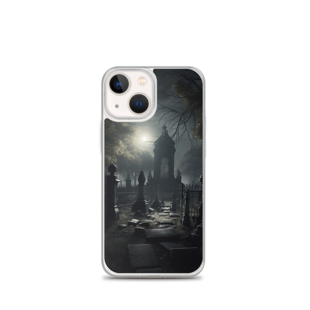 Cemetery D Clear Case for iPhone