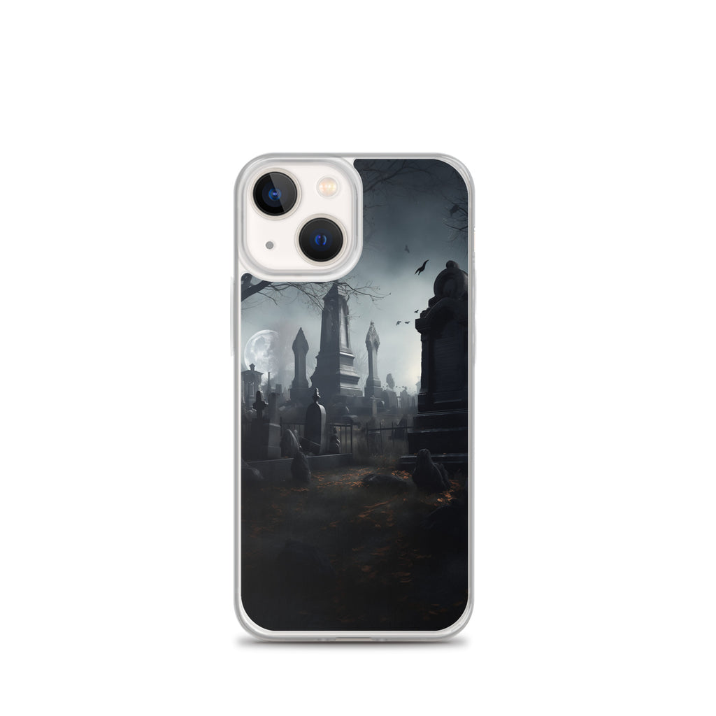 Cemetery E Clear Case for iPhone