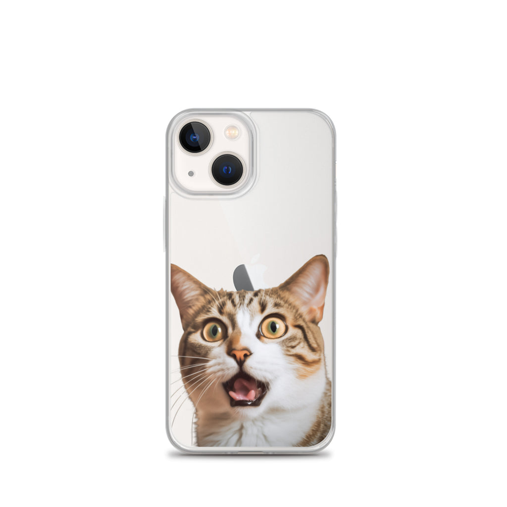 Cat A Clear Case for iPhone