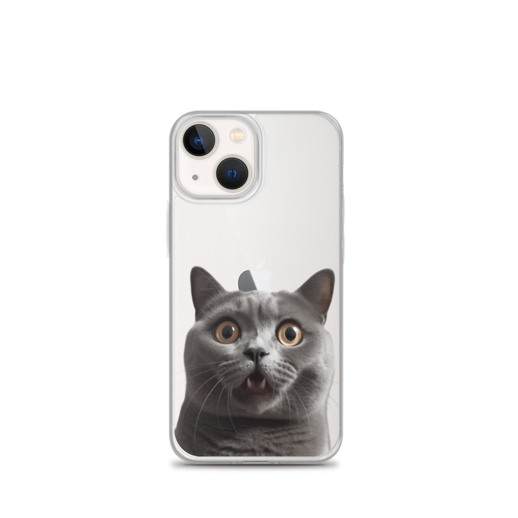 Cat B Clear Case for iPhone