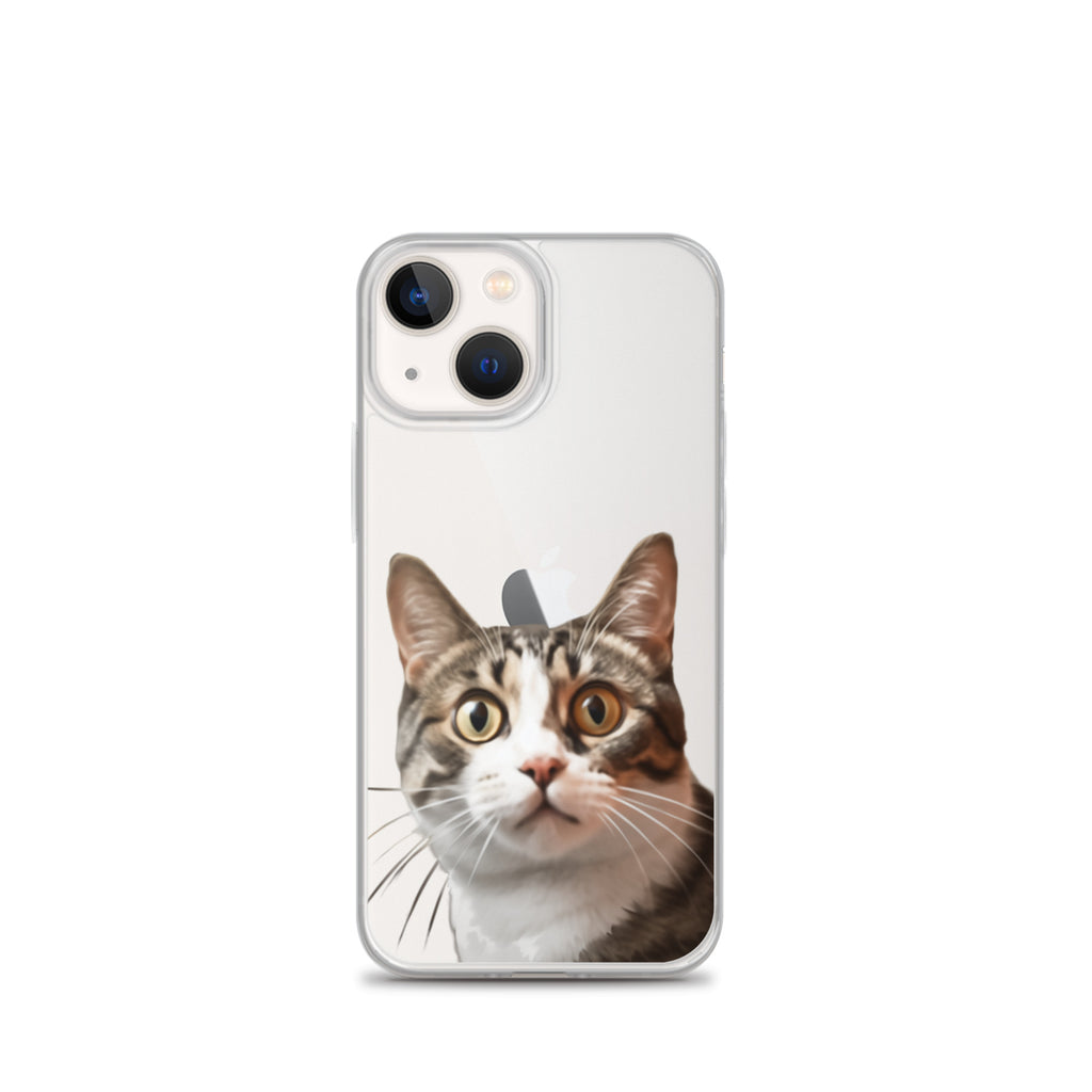 Cat D Clear Case for iPhone