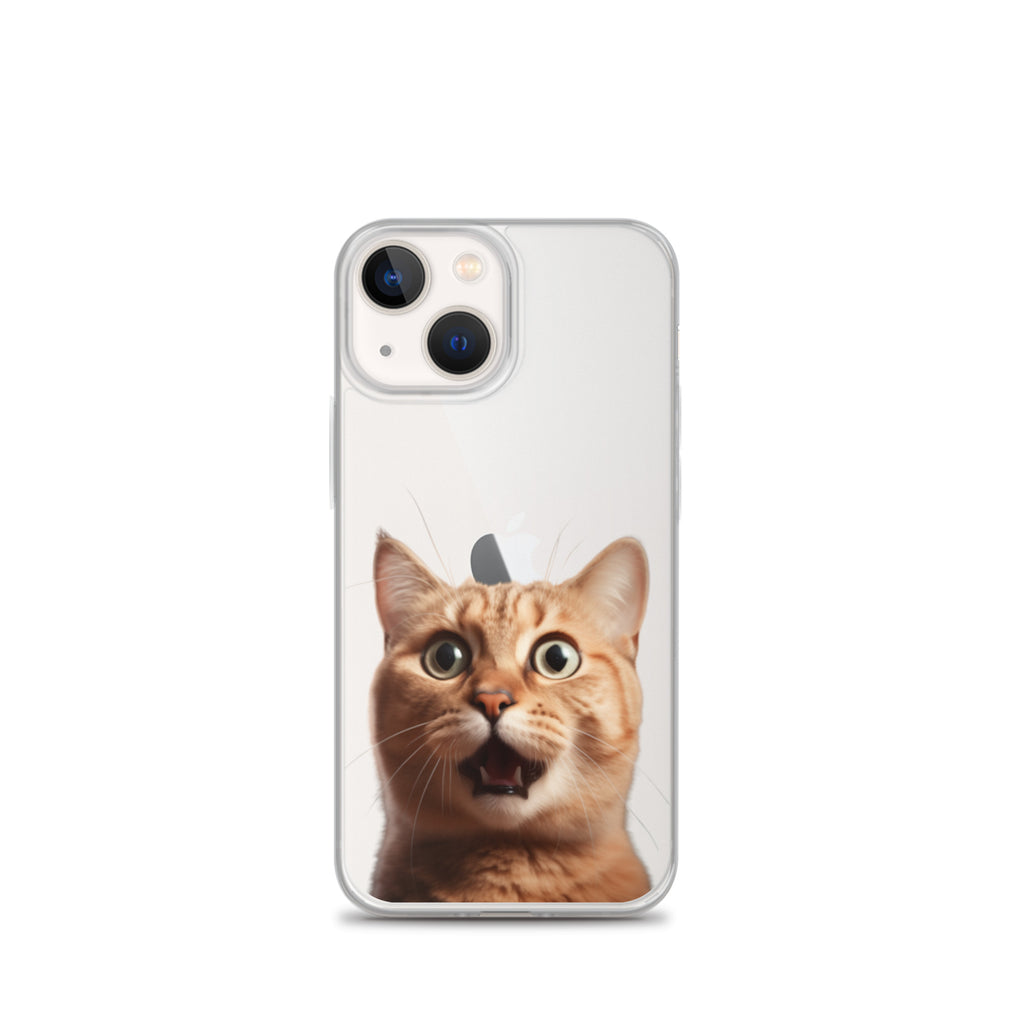 Cat J Clear Case for iPhone