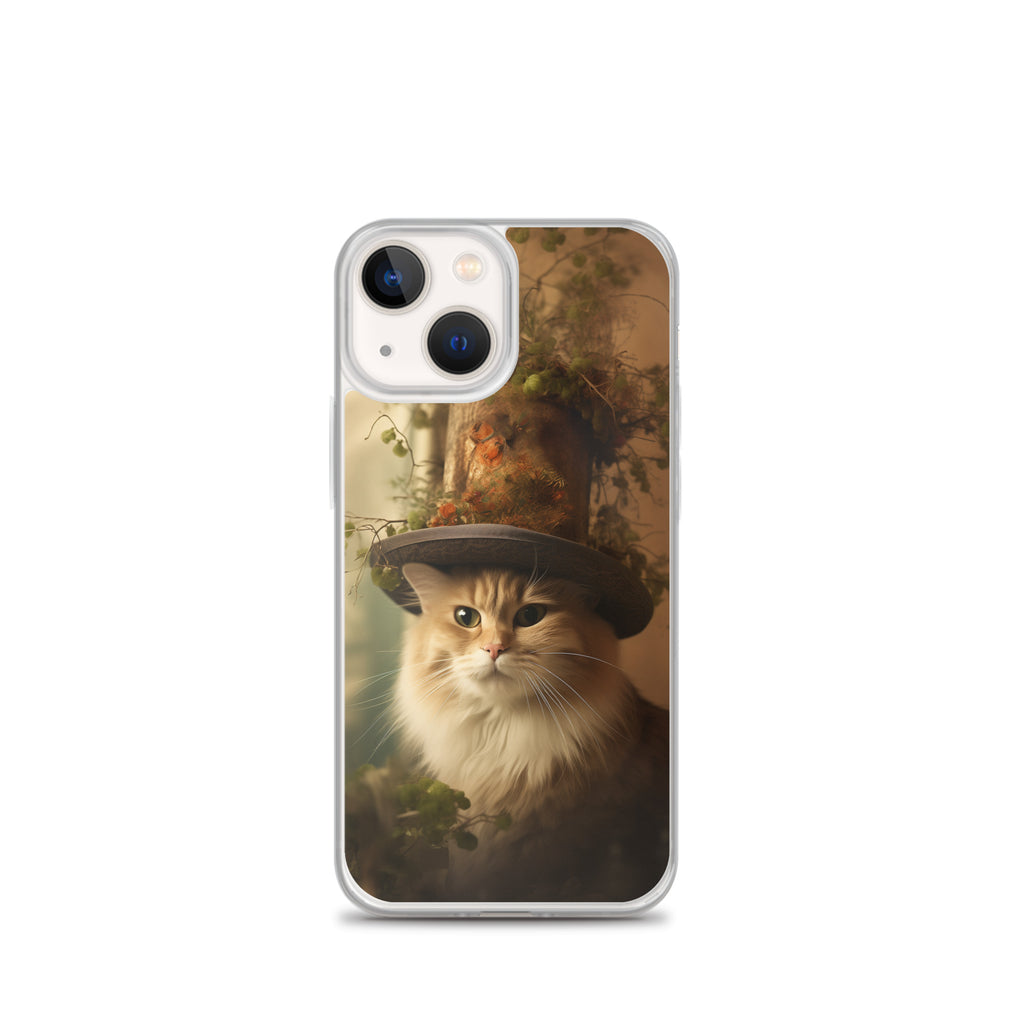 Cat Hat A Clear Case for iPhone