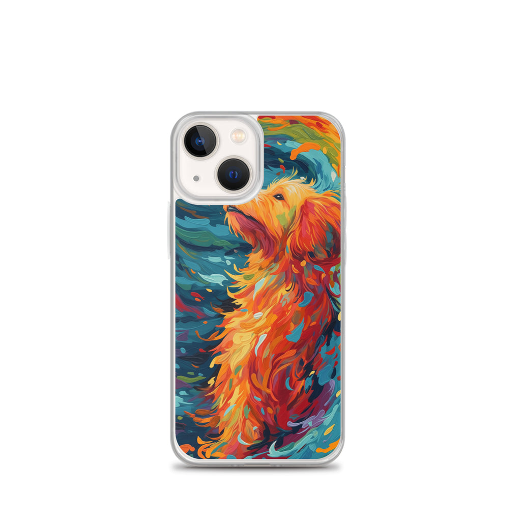 Van Gogh dog B Clear Case for iPhone