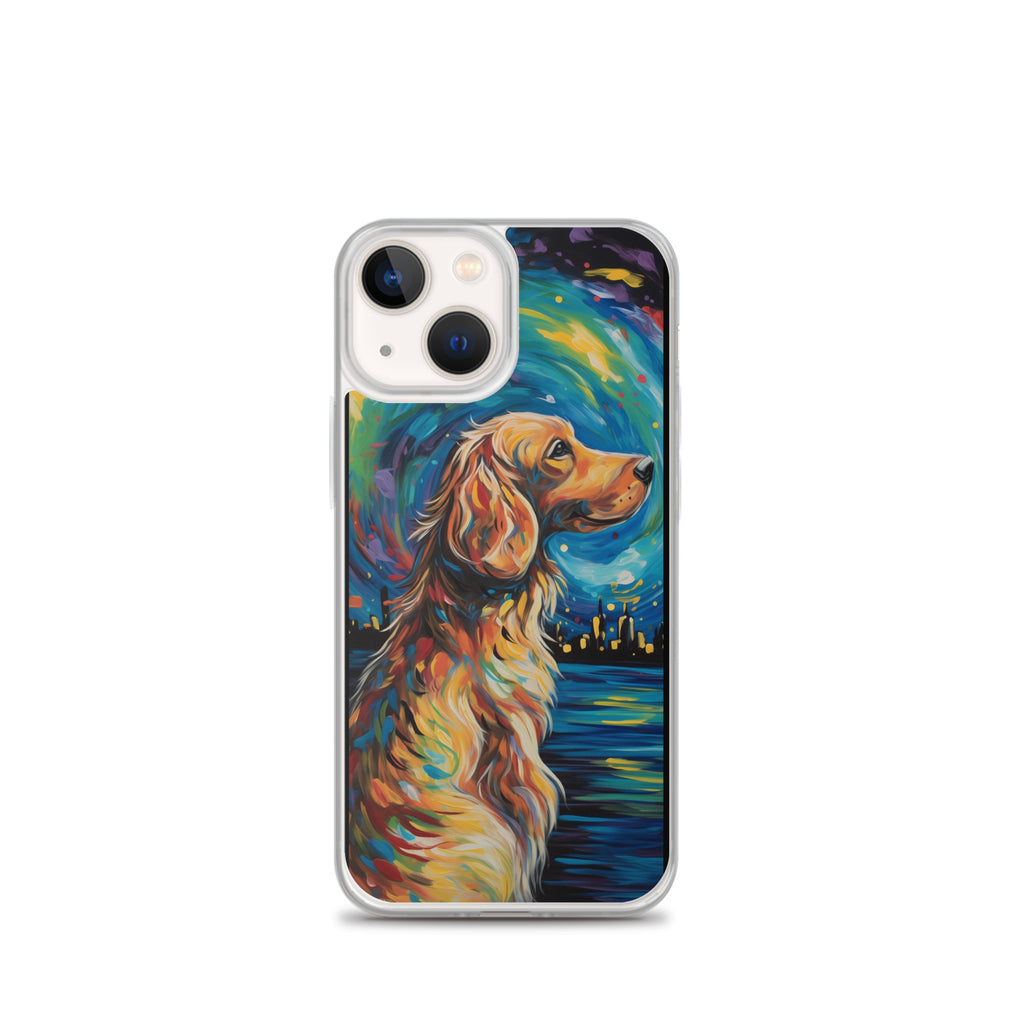 Van Gogh dog F Clear Case for iPhone