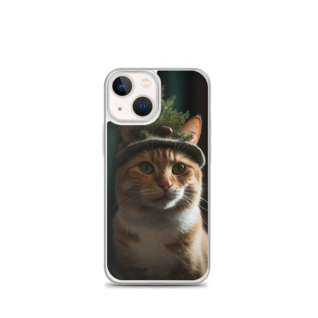 Cat Hat F Clear Case for iPhone®