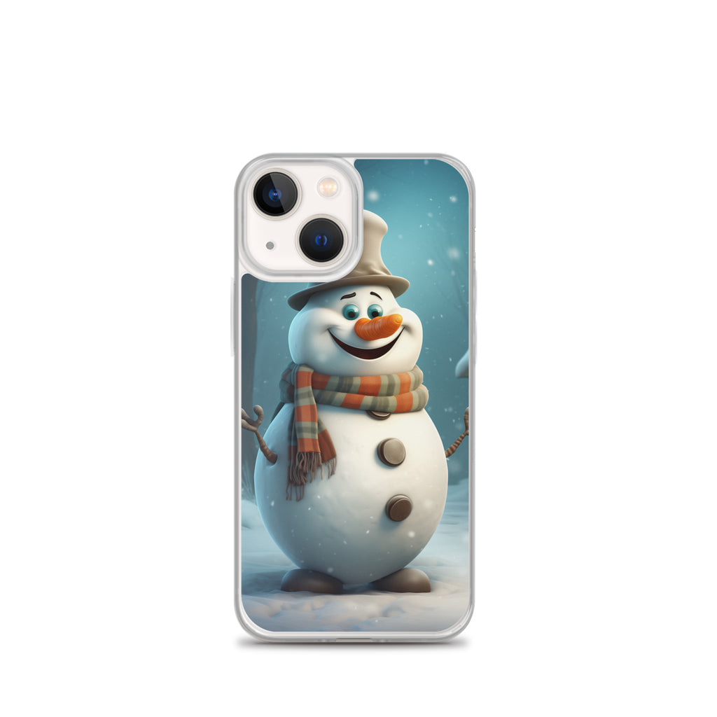 Snowman Finley Clear Case for iPhone®