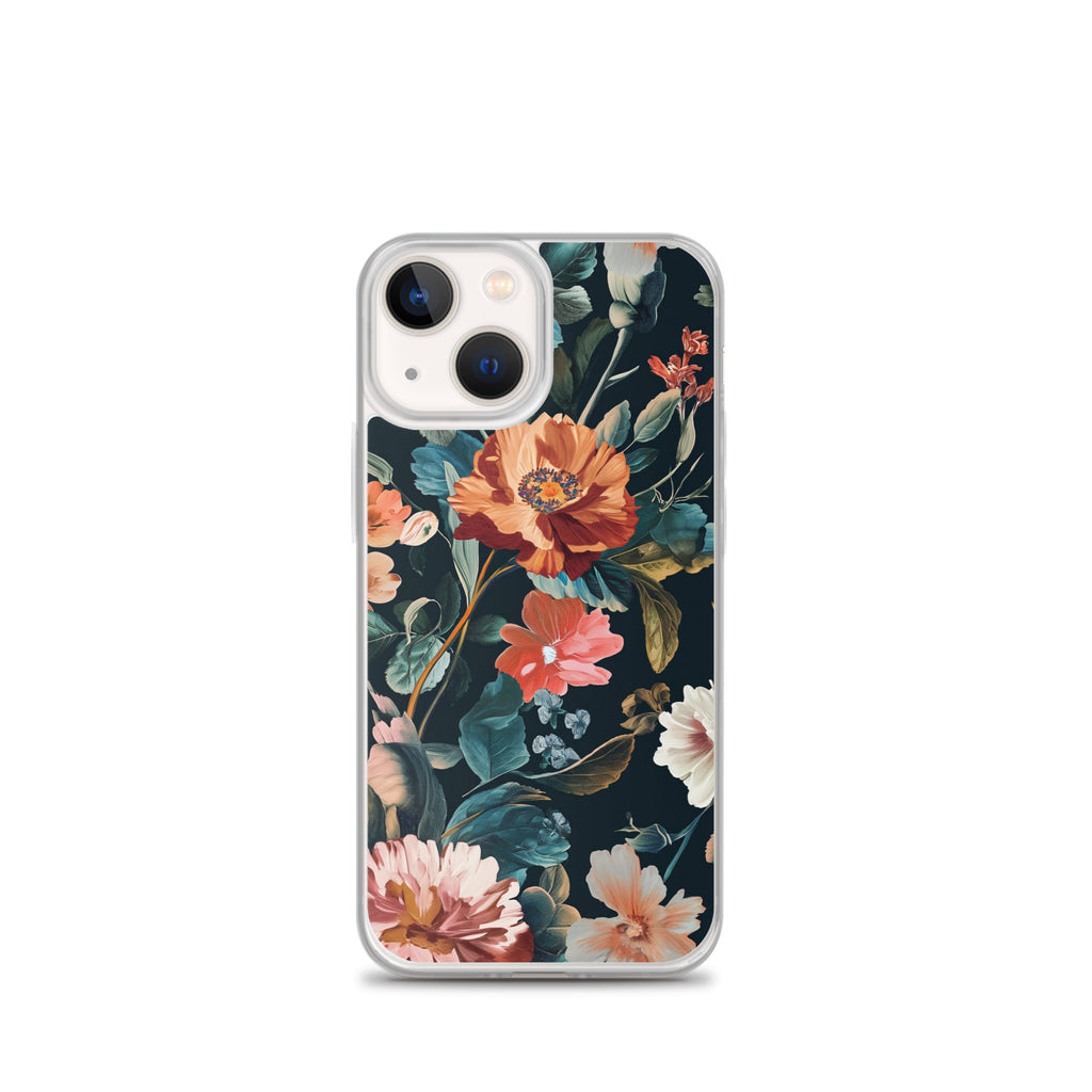 Flower Golden Clear Case for iPhone®