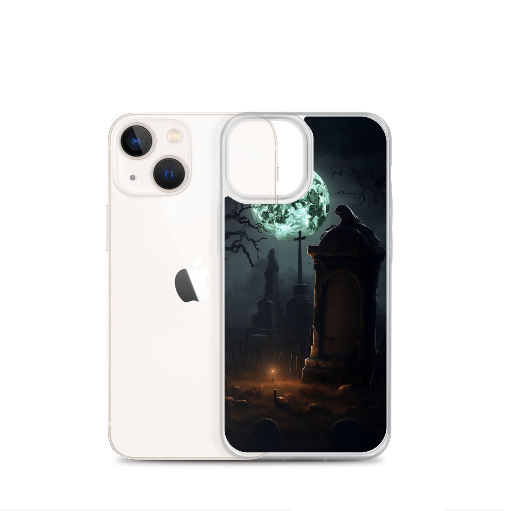 Cemetery C Clear Case for iPhone