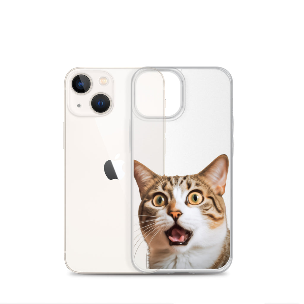 Cat A Clear Case for iPhone