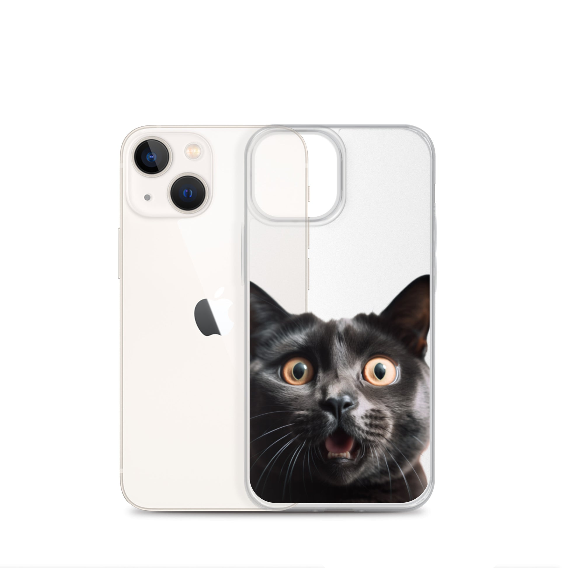 Cat G Clear Case for iPhone