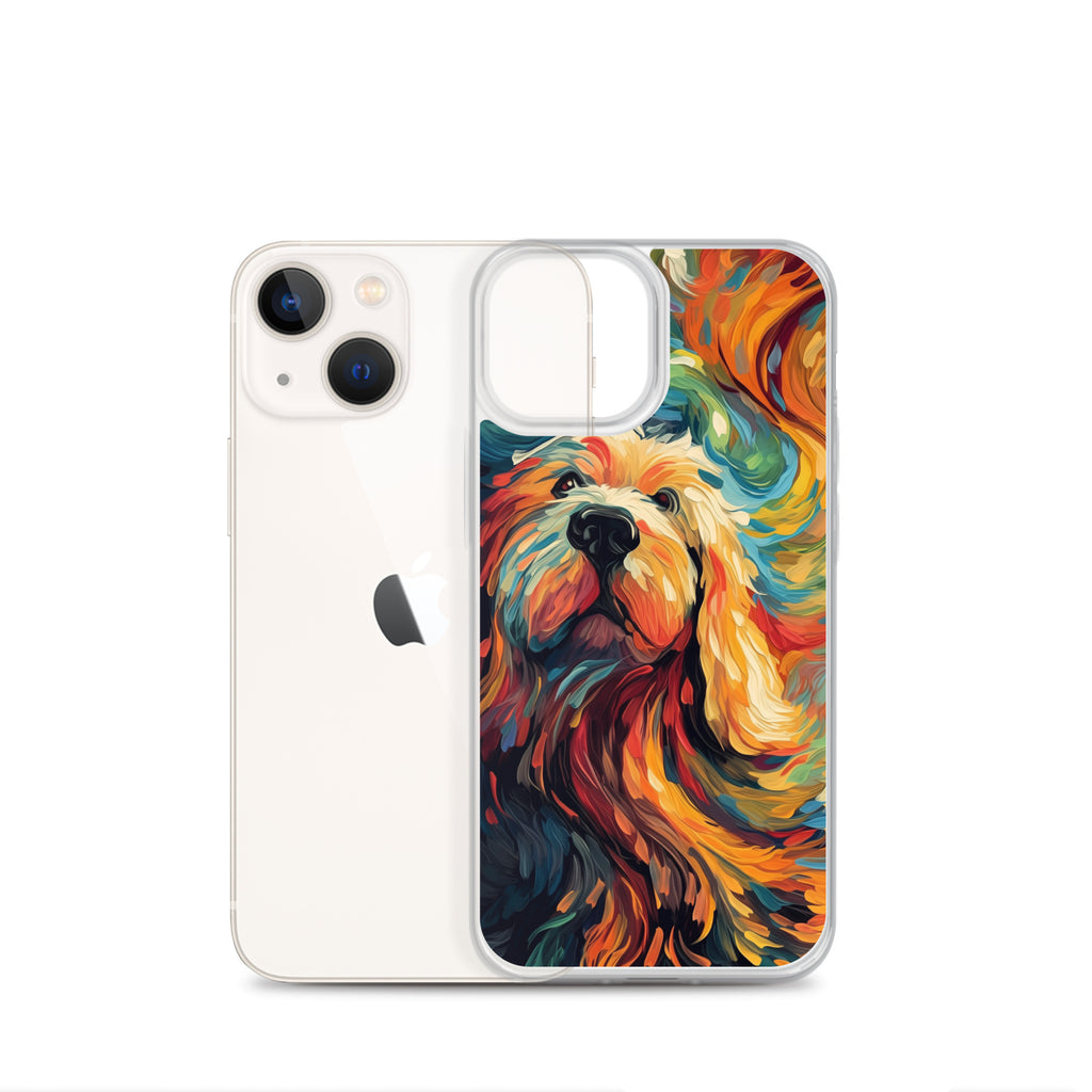 Van Gogh dog D Clear Case for iPhone