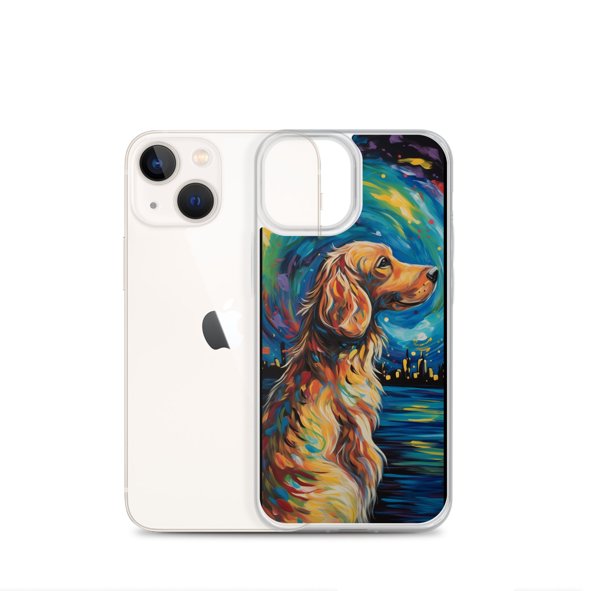 Van Gogh dog F Clear Case for iPhone