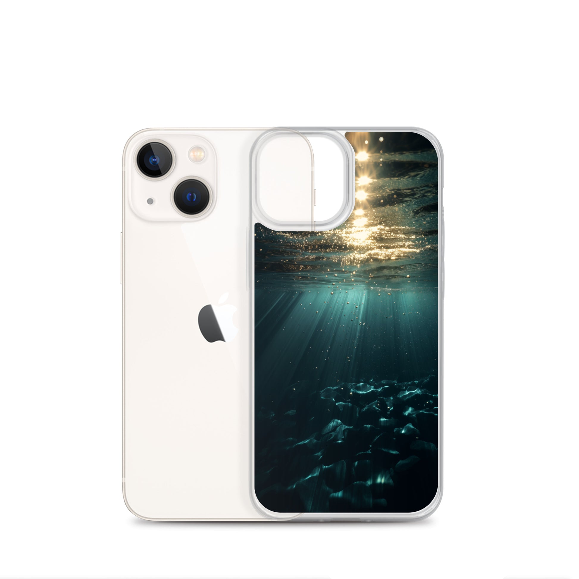 Soft Glow Mood B Clear Case for iPhone