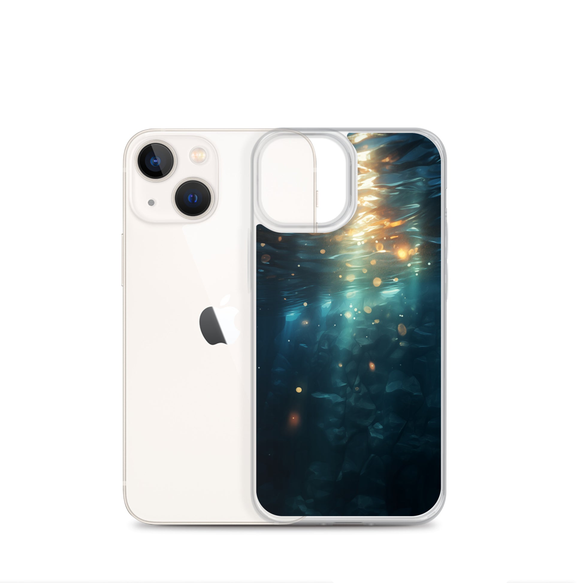 Soft Glow Mood D Clear Case for iPhone