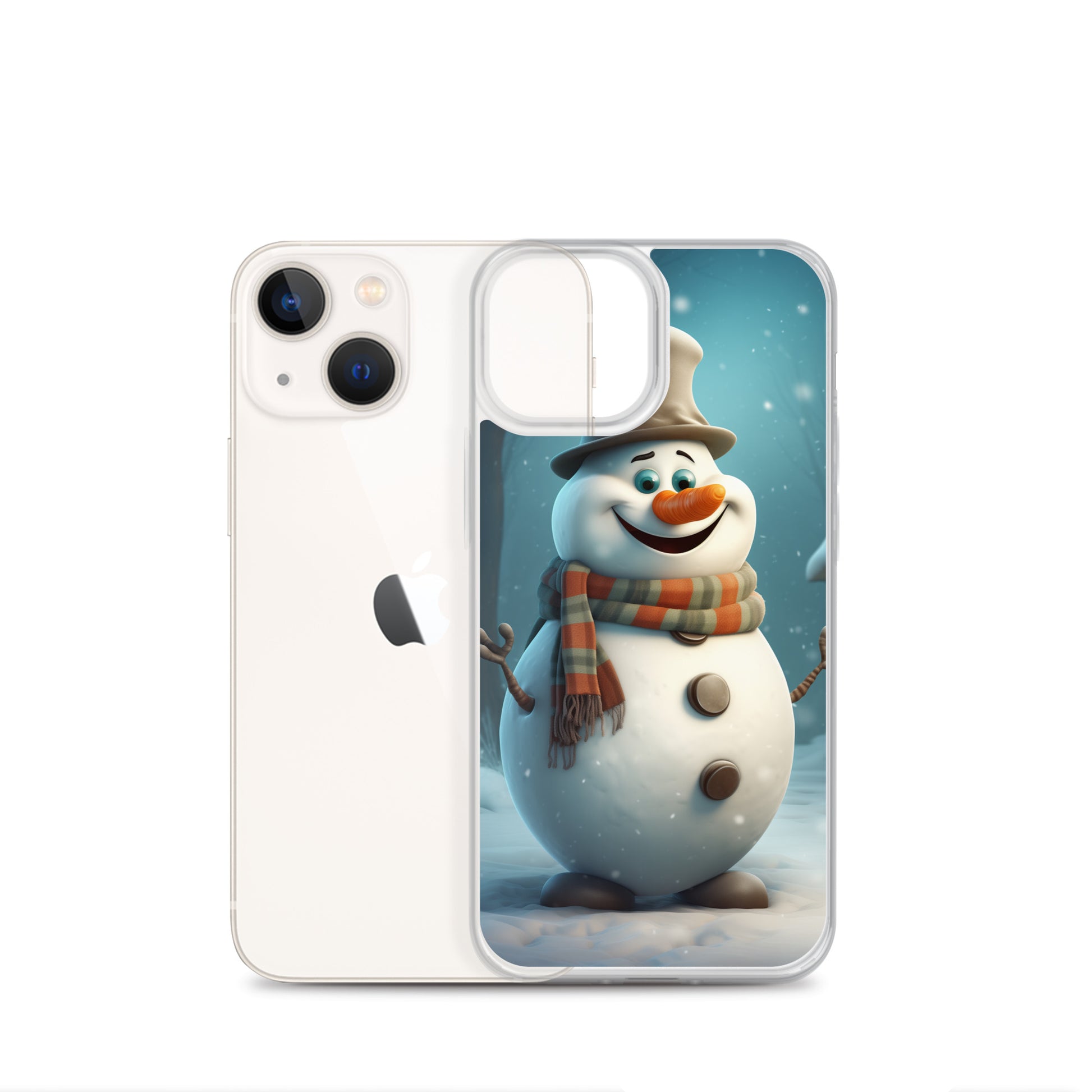 Snowman Finley Clear Case for iPhone®