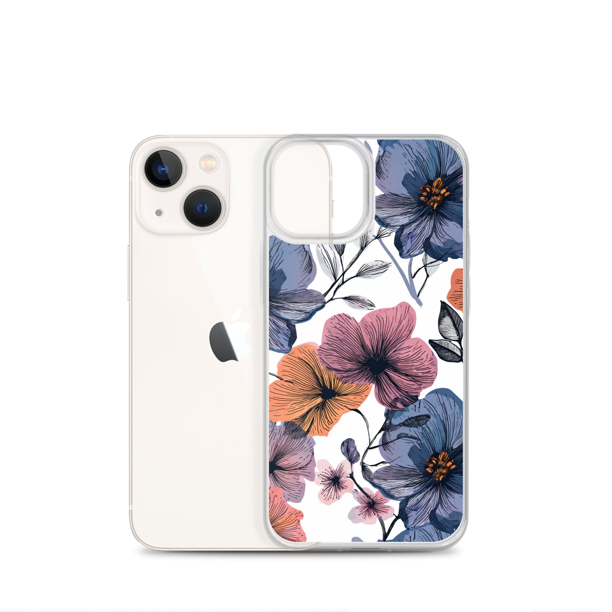 Flower Beautiful Clear Case for iPhone®