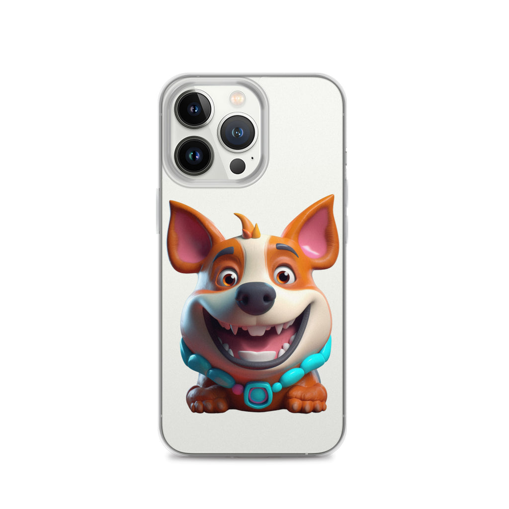 Cartoon Dog A Clear Case for iPhone®