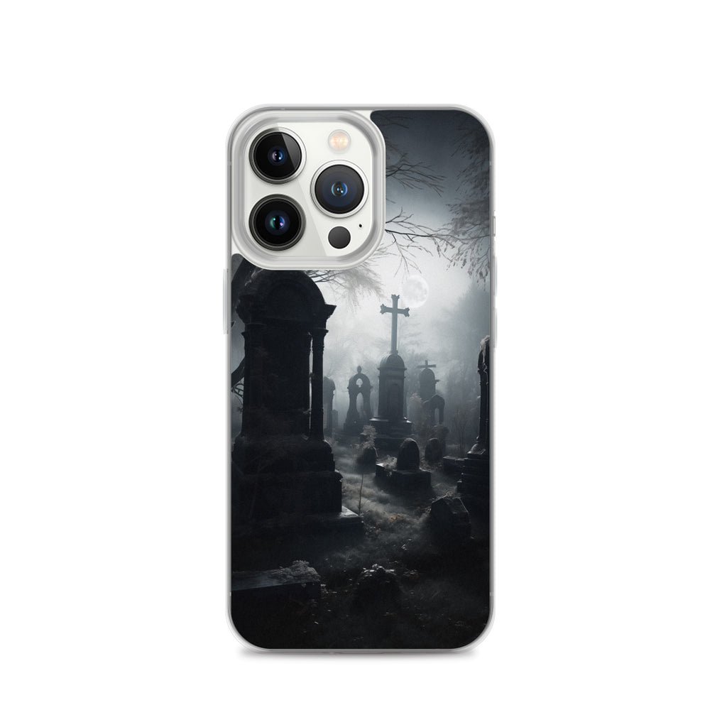 Cemetery B Clear Case for iPhone