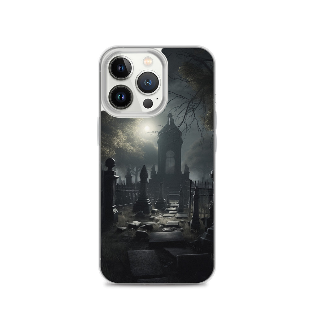 Cemetery D Clear Case for iPhone