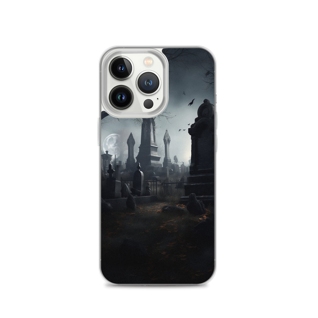 Cemetery E Clear Case for iPhone