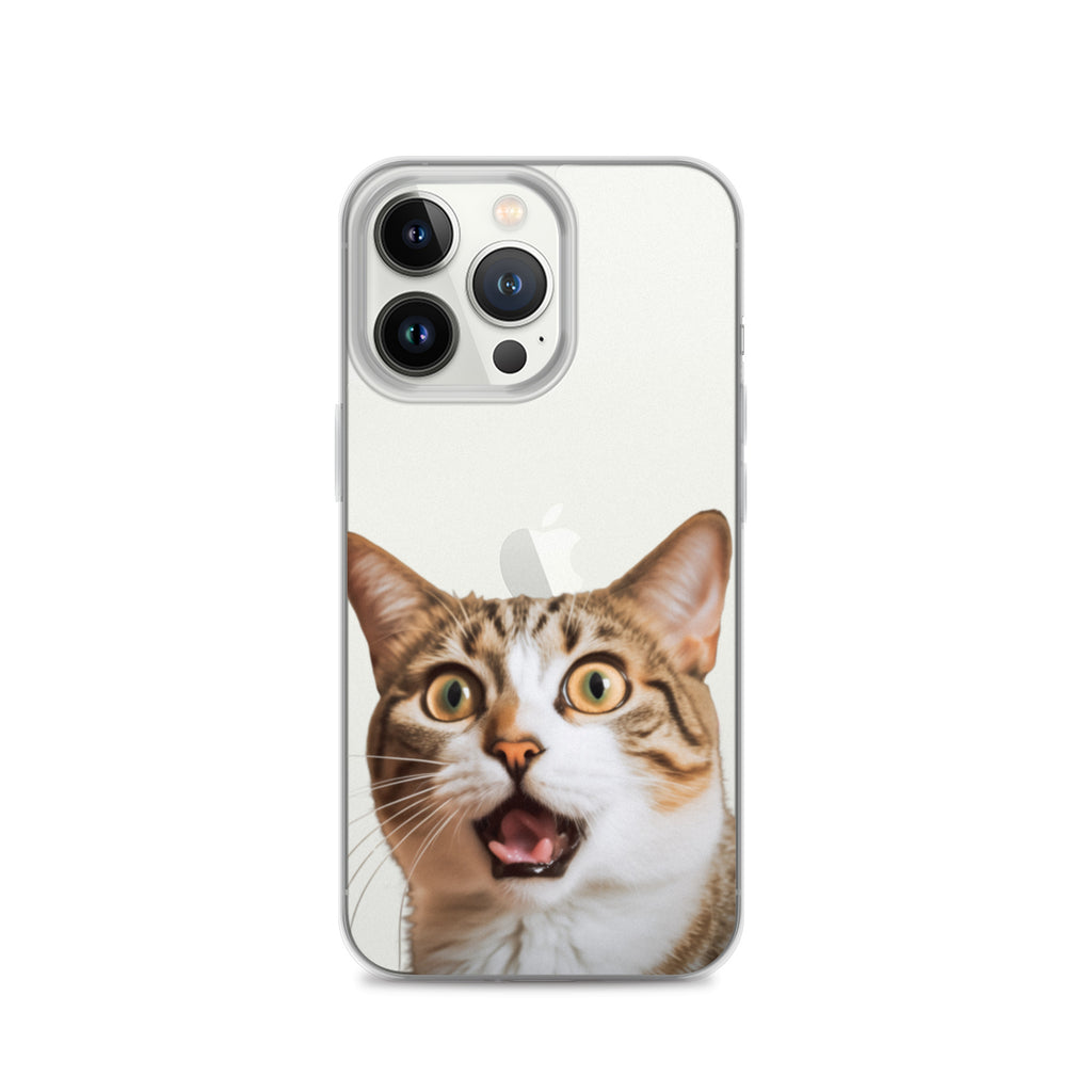 Cat A Clear Case for iPhone