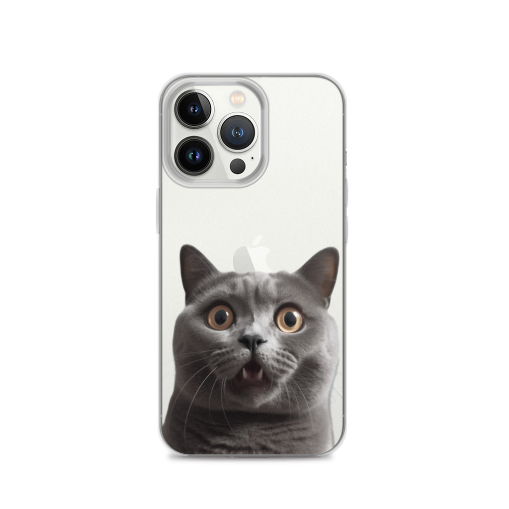 Cat B Clear Case for iPhone