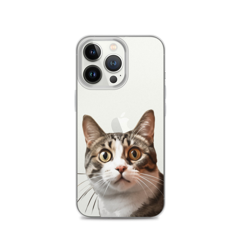 Cat D Clear Case for iPhone