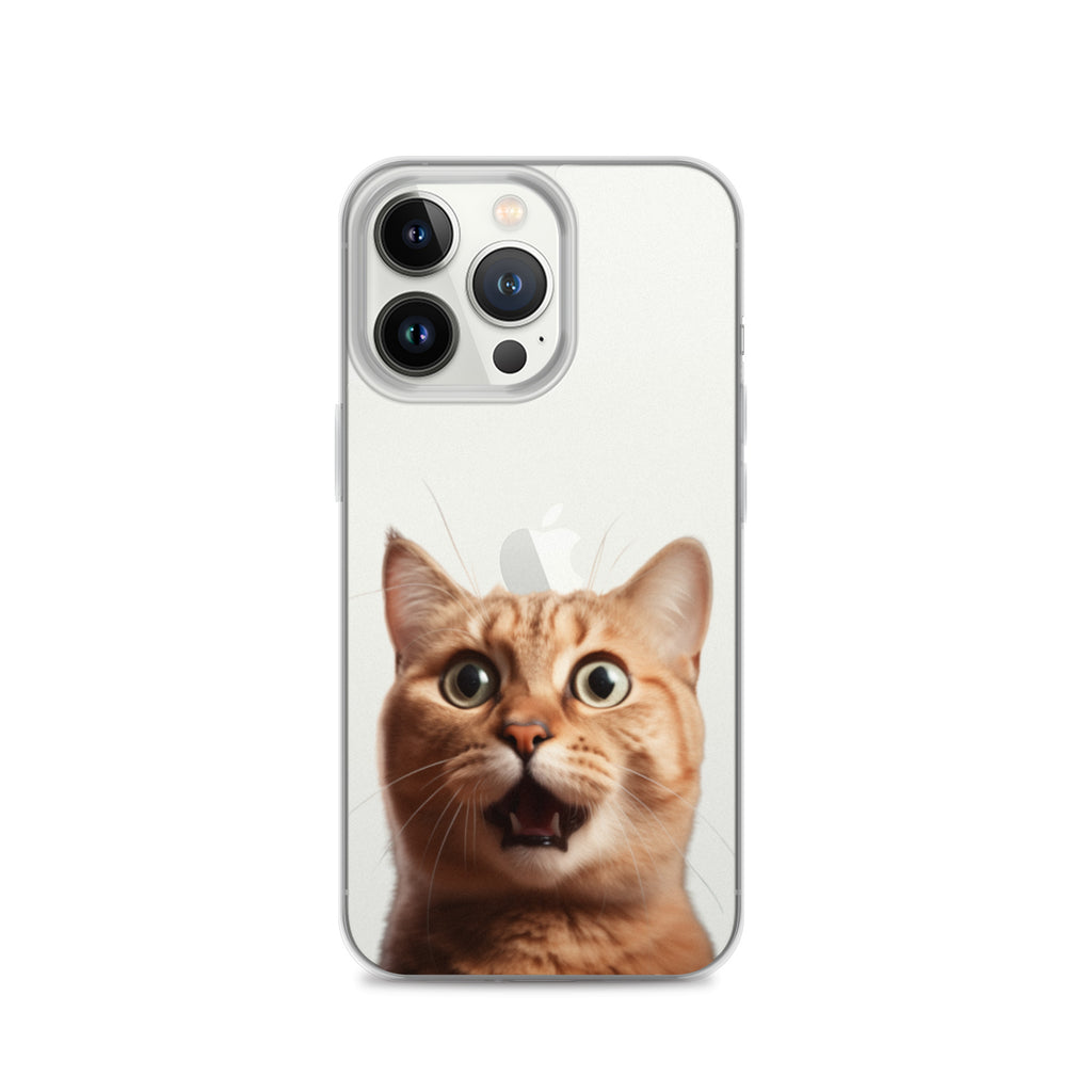 Cat J Clear Case for iPhone