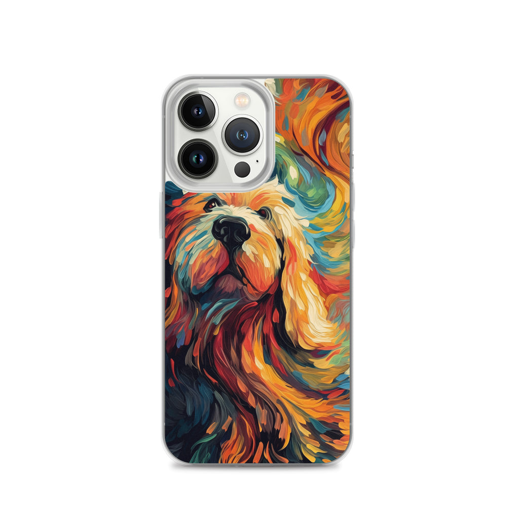 Van Gogh dog D Clear Case for iPhone