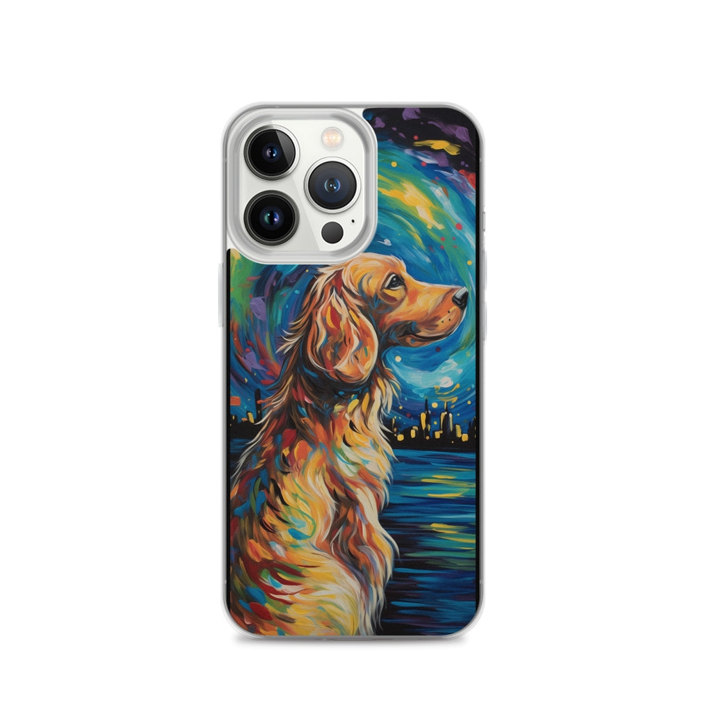 Van Gogh dog F Clear Case for iPhone