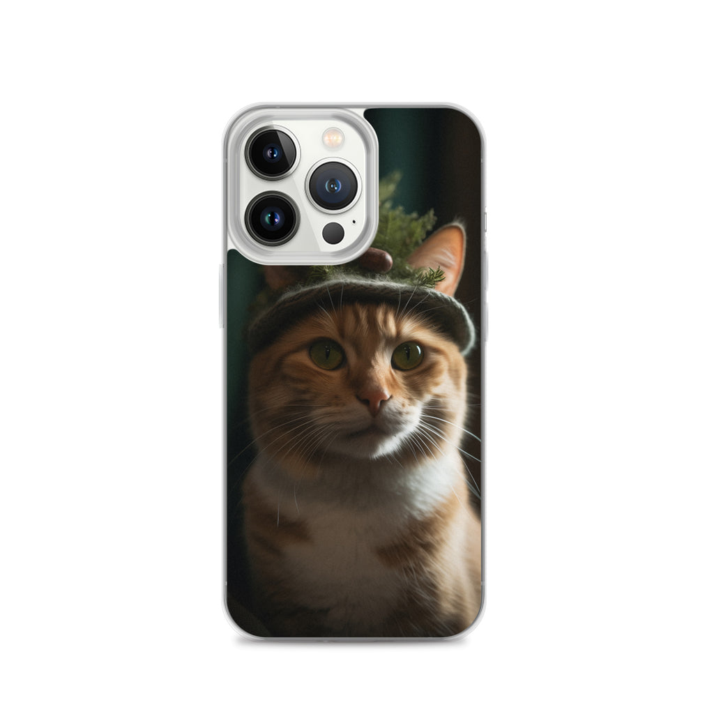 Cat Hat F Clear Case for iPhone®