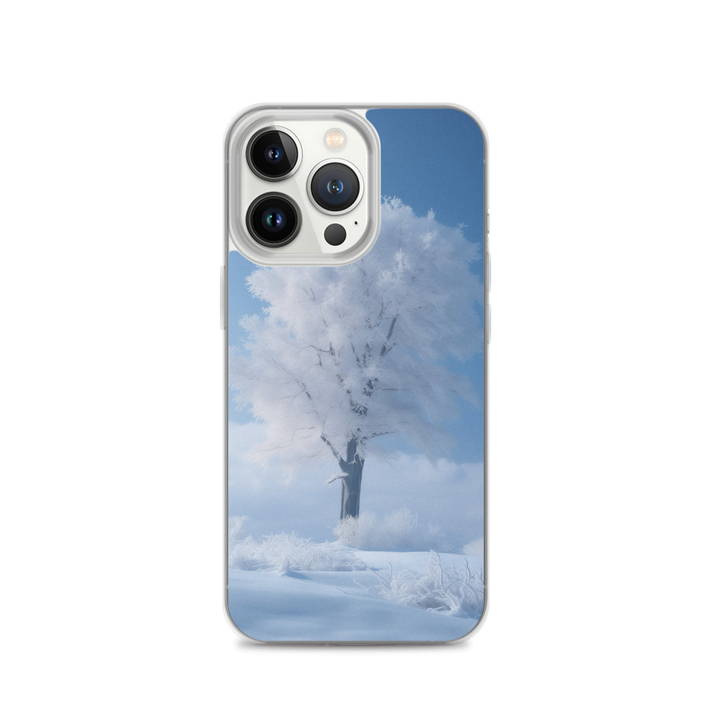 Snow Tree B Clear Case for iPhone®