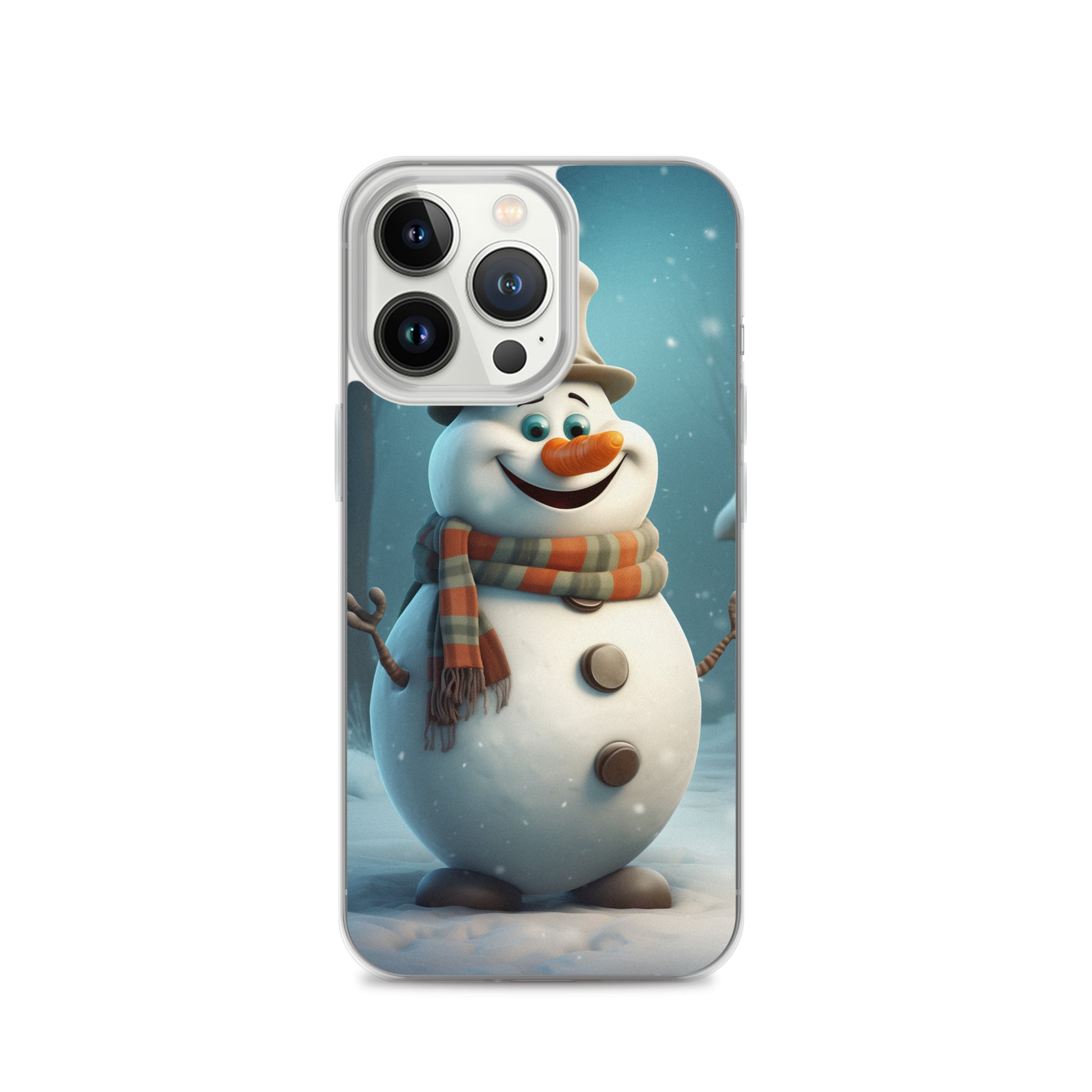 Snowman Finley Clear Case for iPhone®