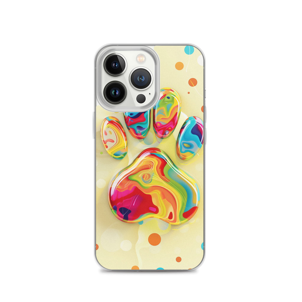 Artistic PawPrints Celestia Clear Case for iPhone®