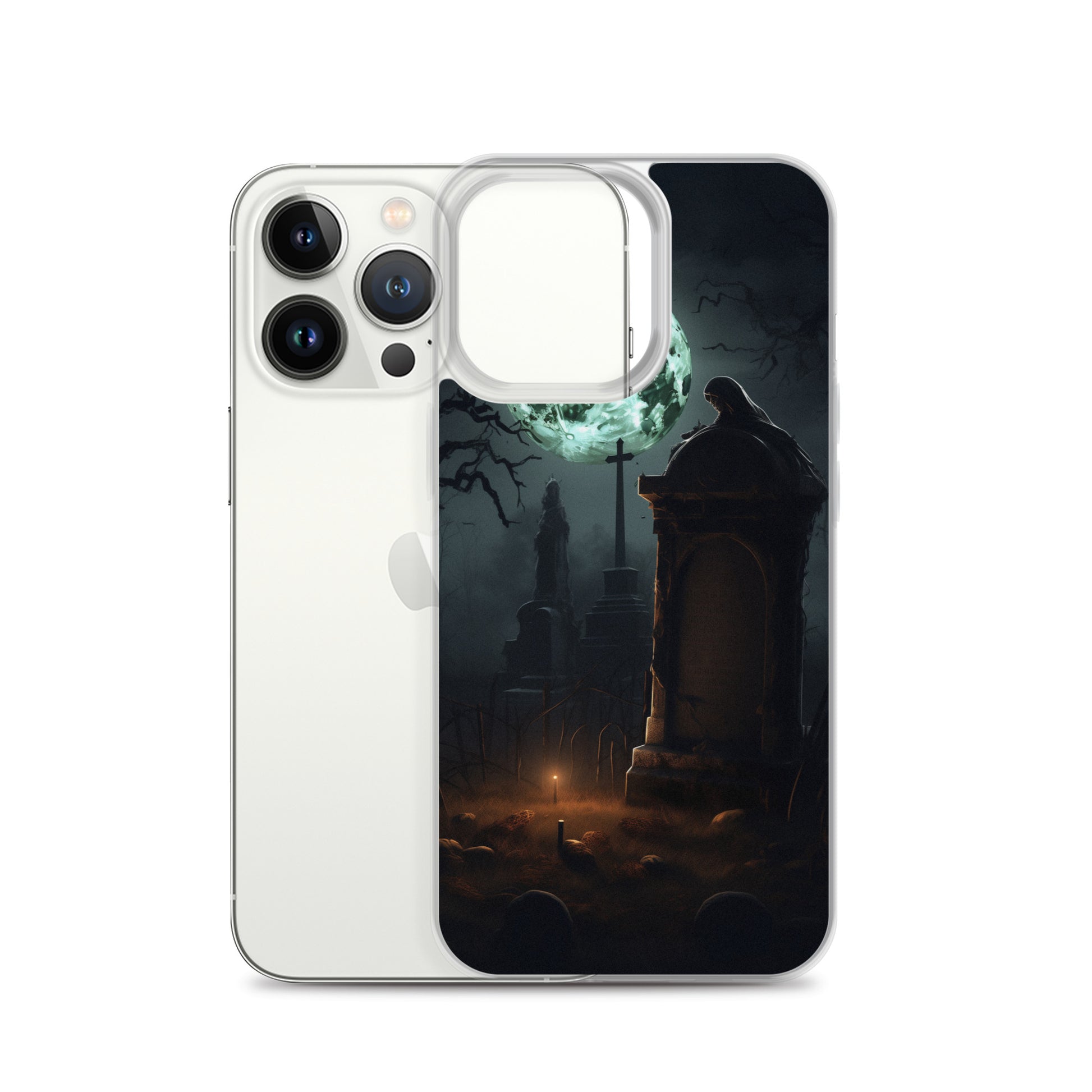 Cemetery C Clear Case for iPhone