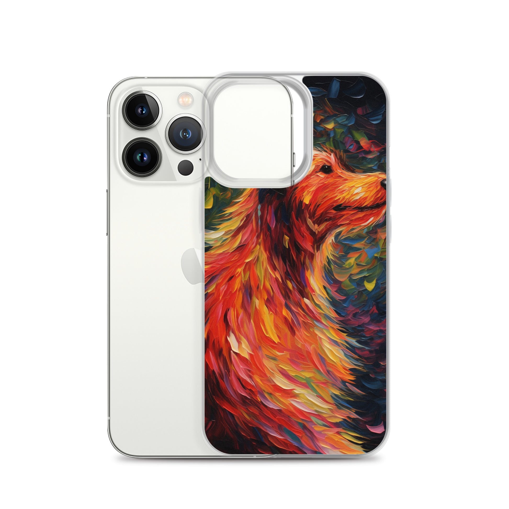Van Gogh dog C Clear Case for iPhone