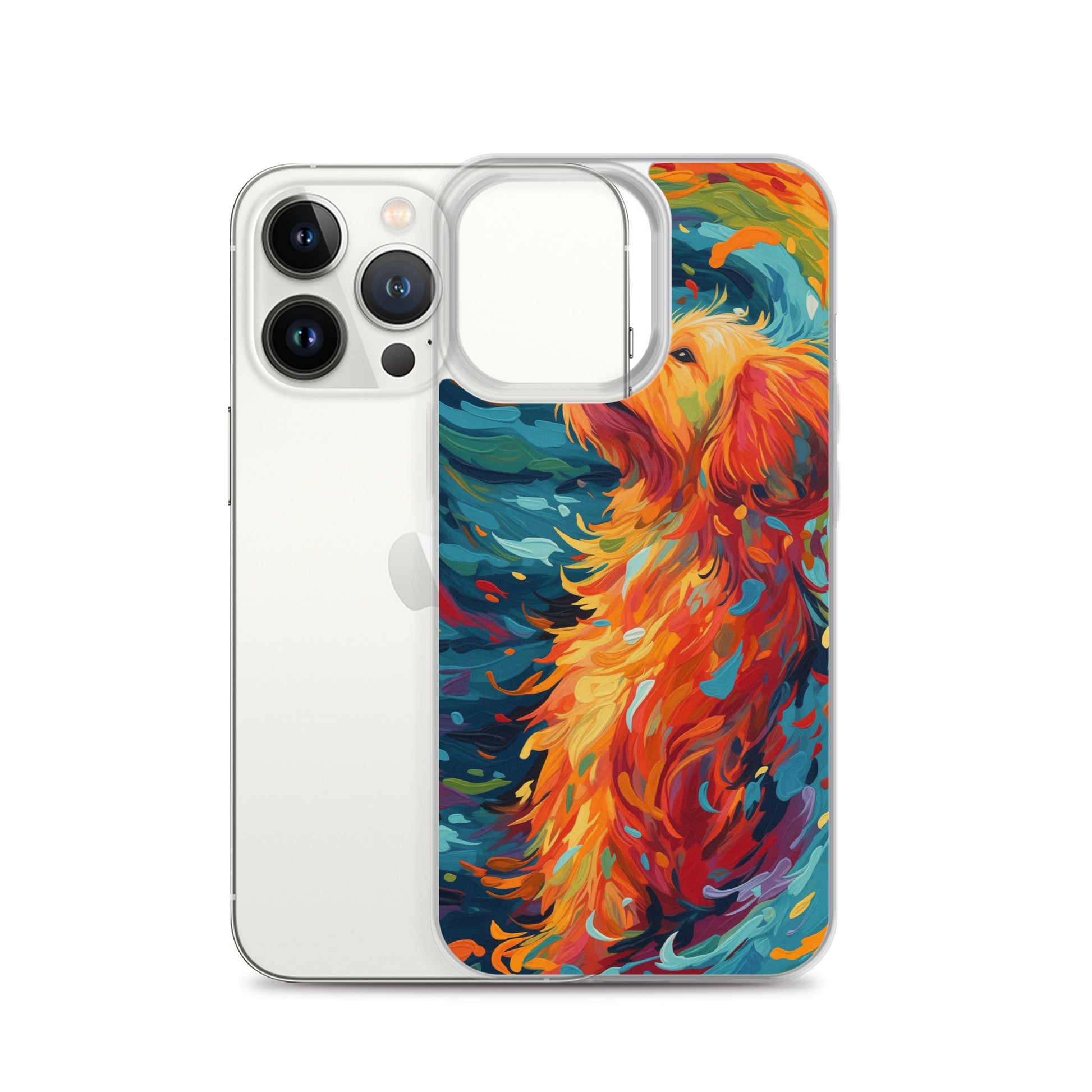 Van Gogh dog B Clear Case for iPhone
