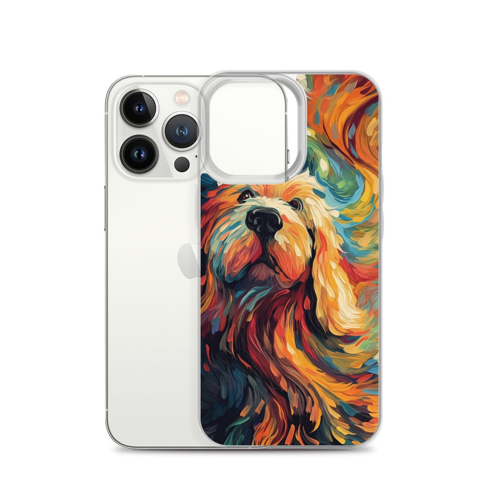Van Gogh dog D Clear Case for iPhone