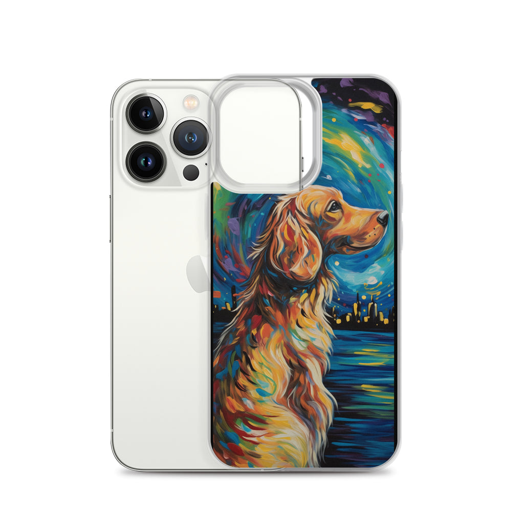 Van Gogh dog F Clear Case for iPhone