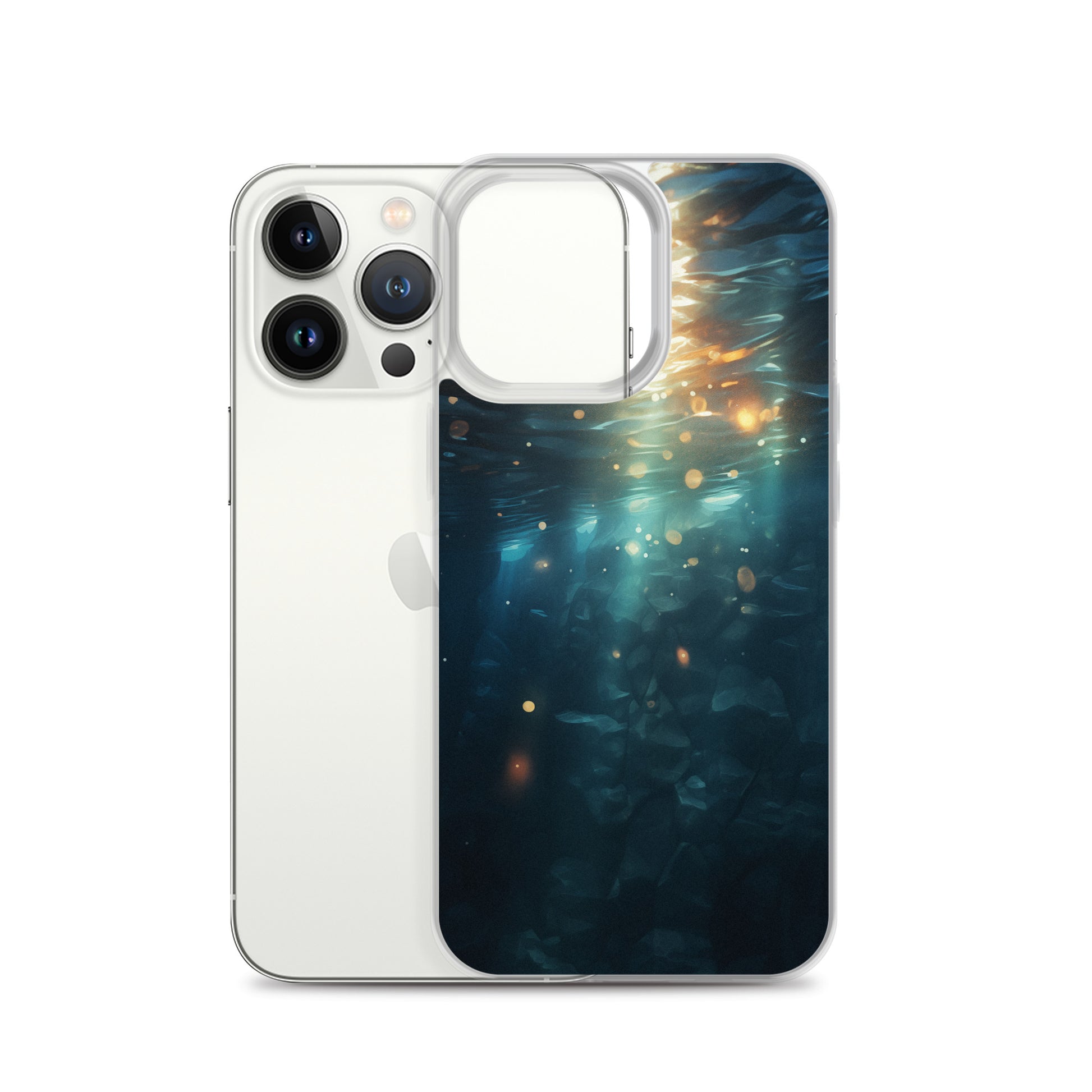 Soft Glow Mood D Clear Case for iPhone