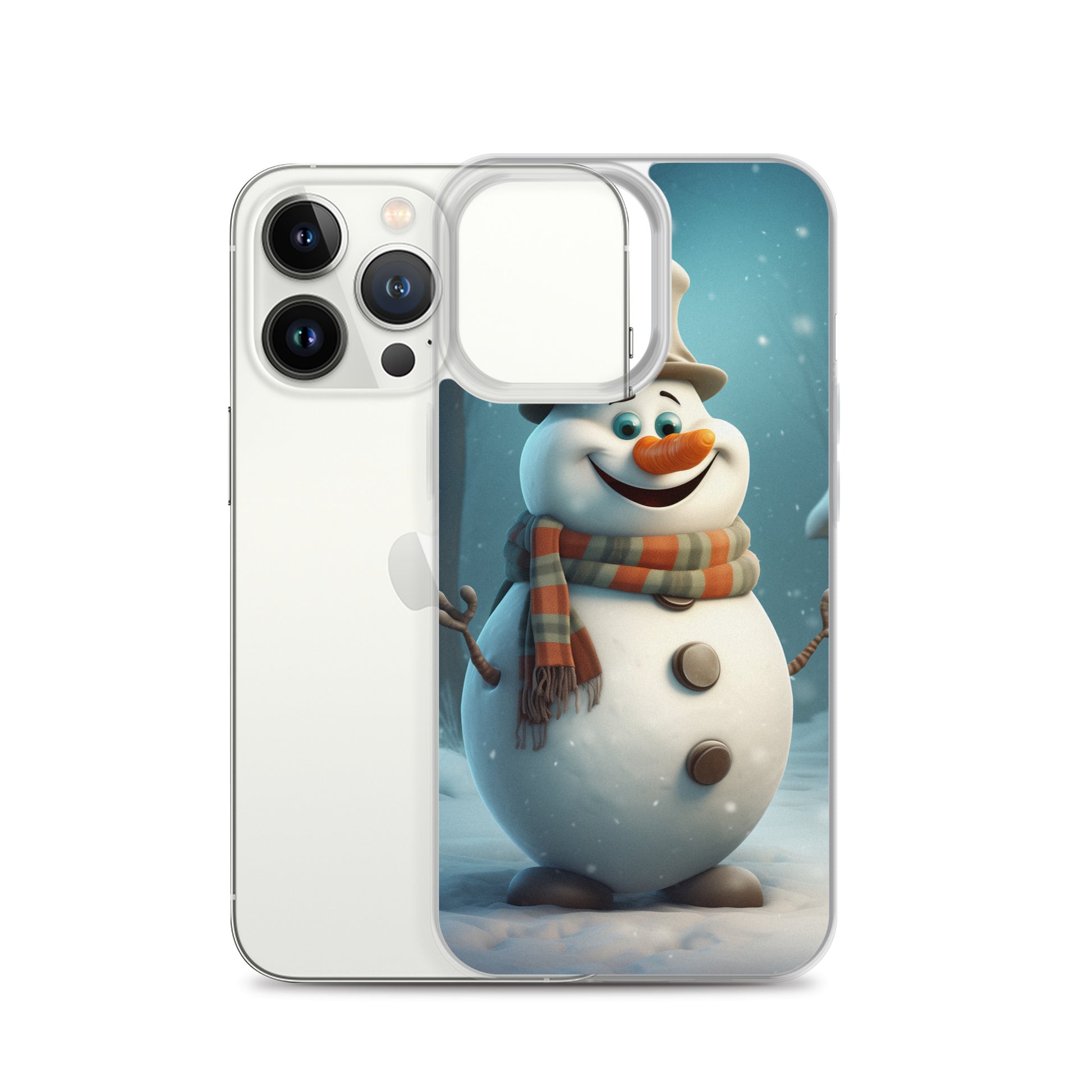 Snowman Finley Clear Case for iPhone®