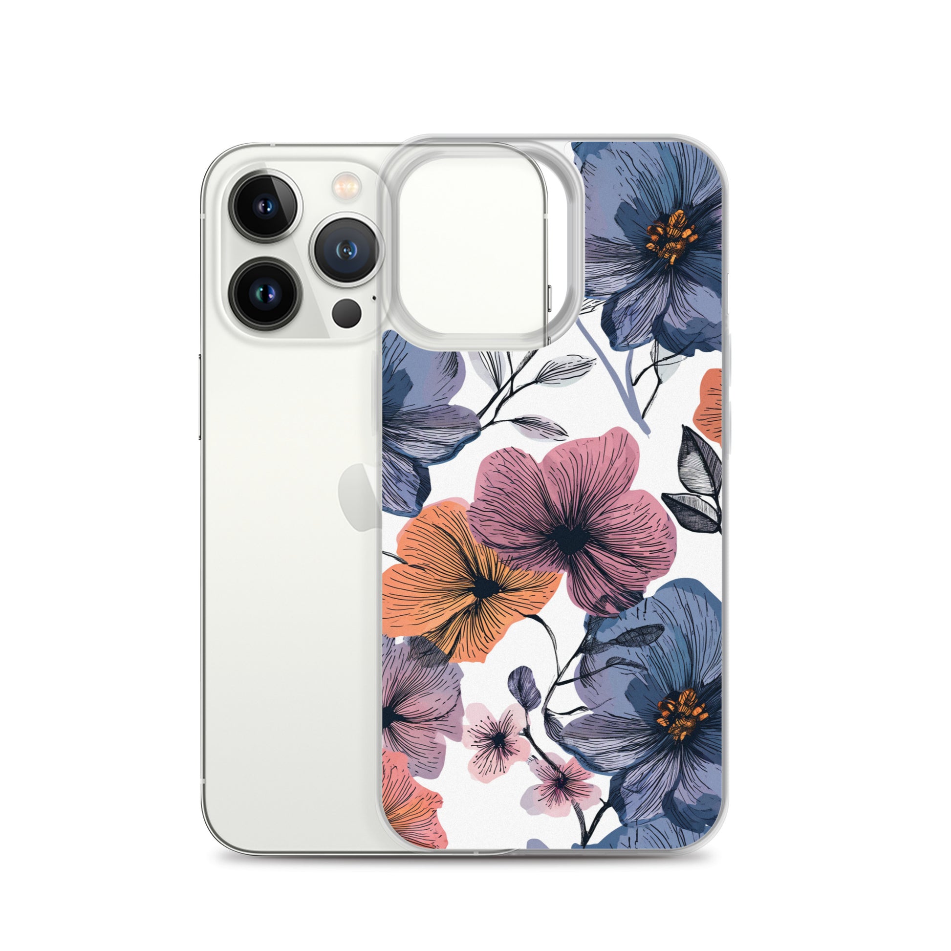 Flower Beautiful Clear Case for iPhone®