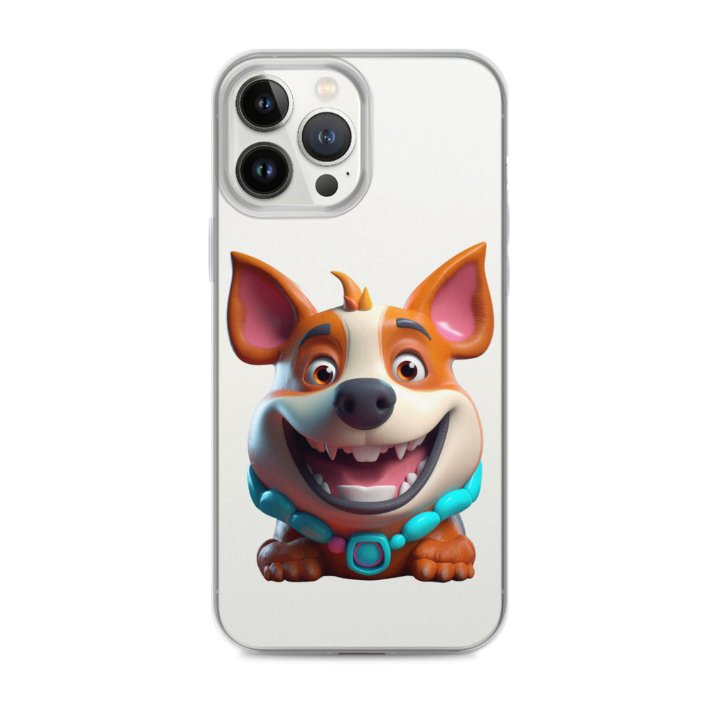 Cartoon Dog A Clear Case for iPhone®