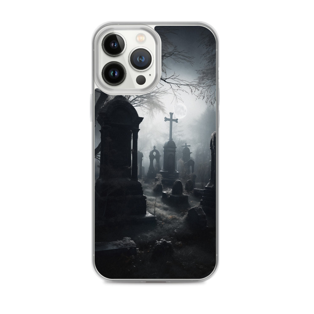 Cemetery B Clear Case for iPhone