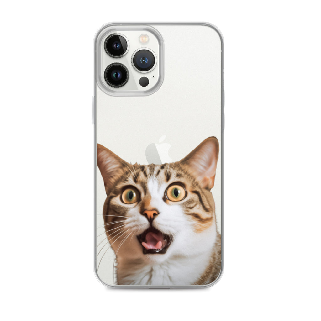 Cat A Clear Case for iPhone